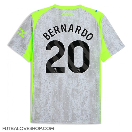 Dres Manchester City Bernardo Silva #20 Tretina 2025-26 Krátky Rukáv